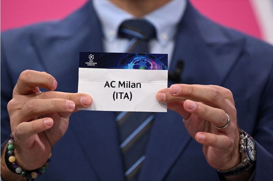 As the Champions League group stage draw gets underway, AC Milan is expected to meet the  Spanish giant.