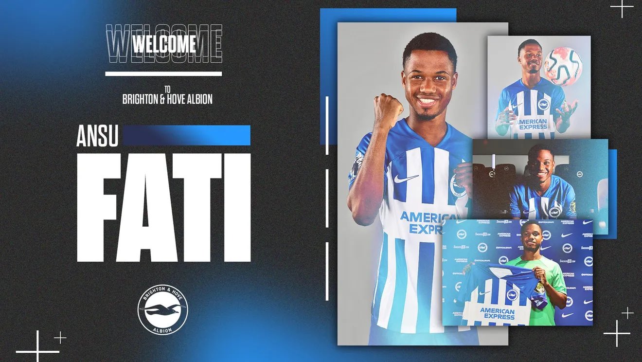 Ansu Fati reveals his primary reason for joining Brighton.