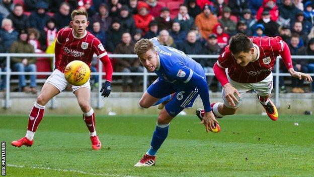 LIVE updates for Bristol City vs. Ipswich Town (0-1)