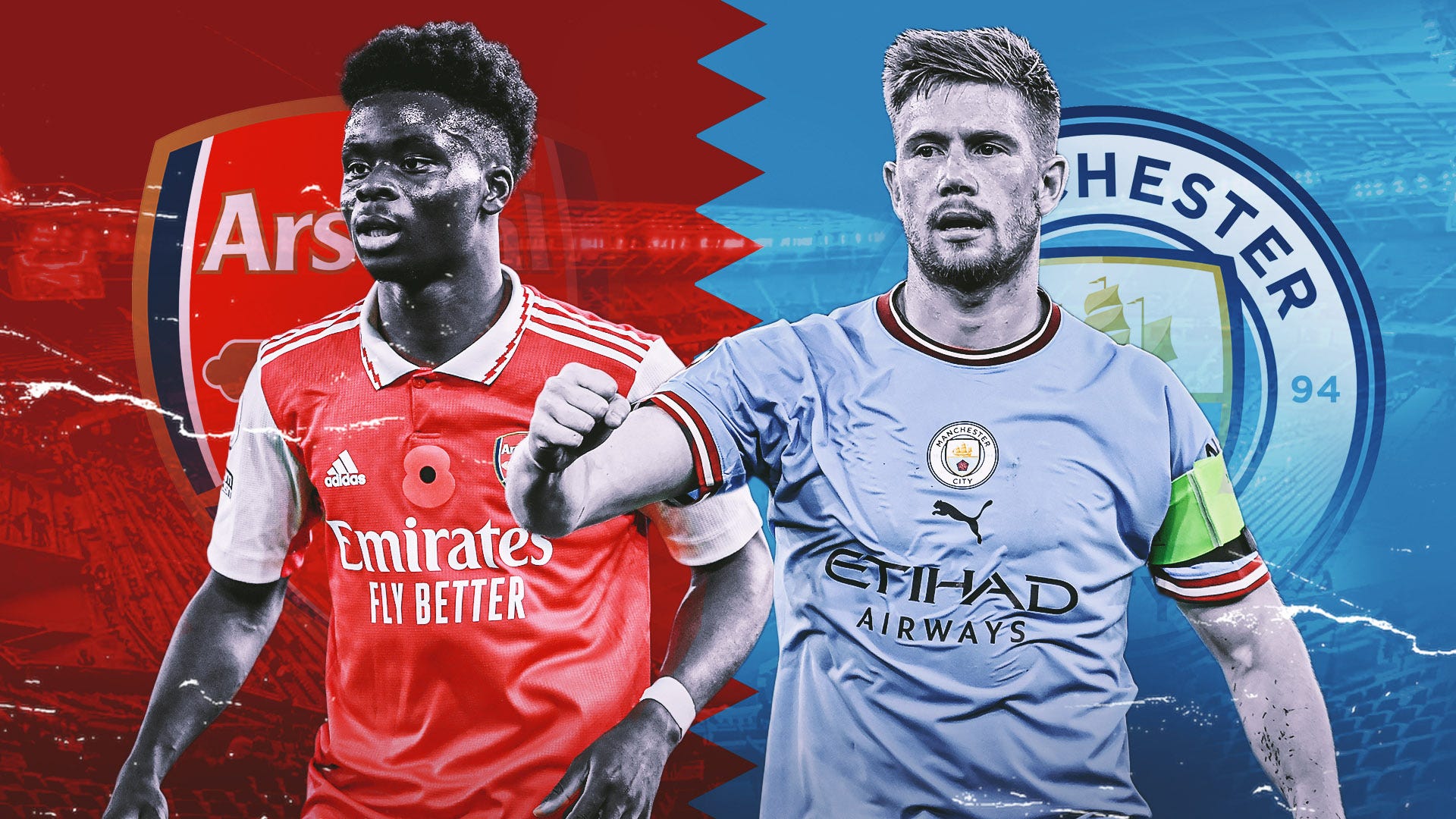 Injury Update: Arsenal vs. Man City starting lineup…..