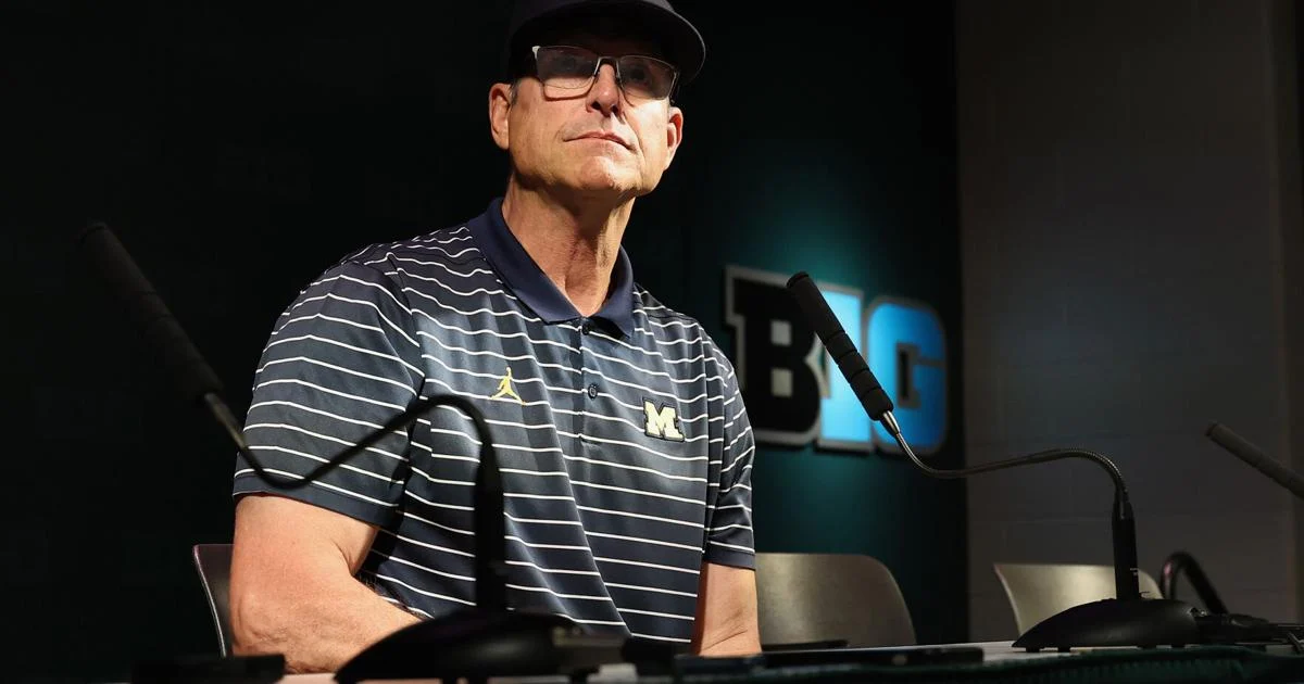 JUST IN: Jim Harbaugh’s suspension is being challenged in court by hundreds of……….