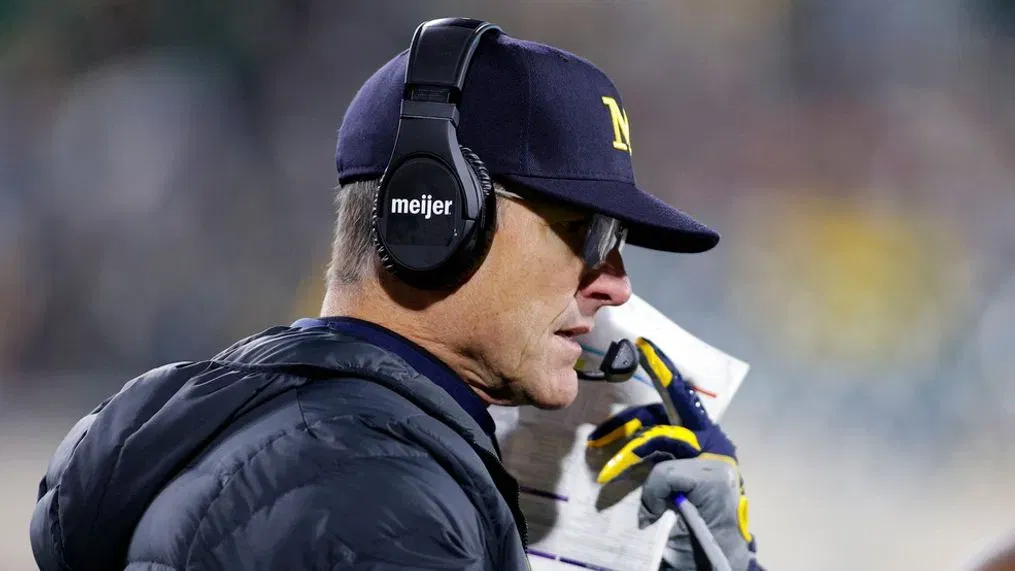 LATEST NEWS: Jim Harbaugh’s “unethical” ban by the Big Ten prior to the Penn State game is…….