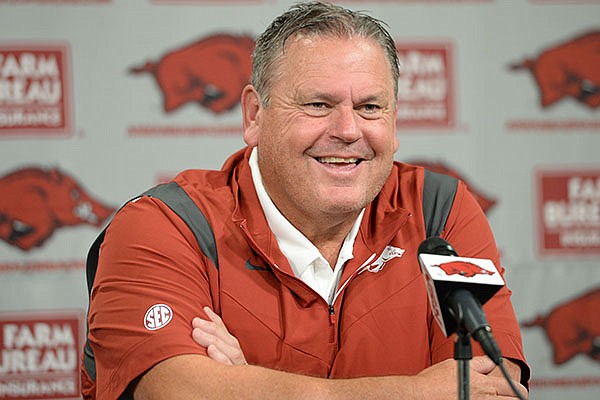 JUST IN: Arkansas Coach Sam Pittman reveals the #1 target for the……