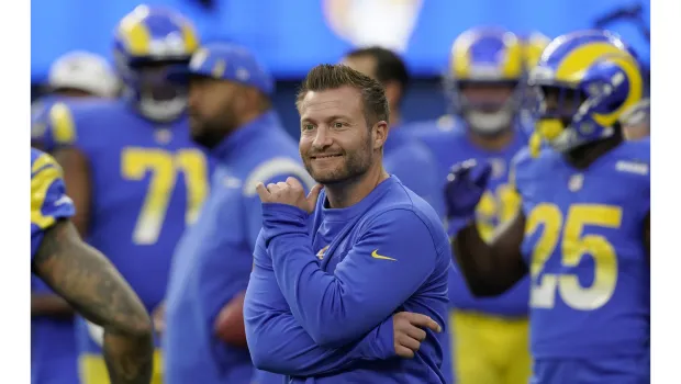 GOOD NEWS: According to Sean McVay, the team is healthy with the exception of one player.