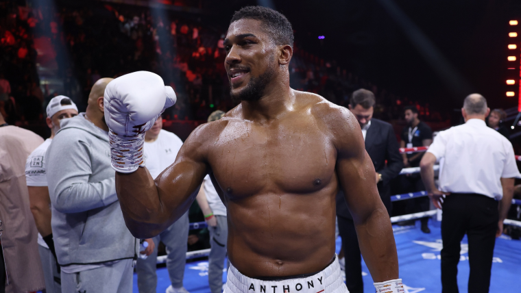 Good News : Exited moment Anthony joshua was given…