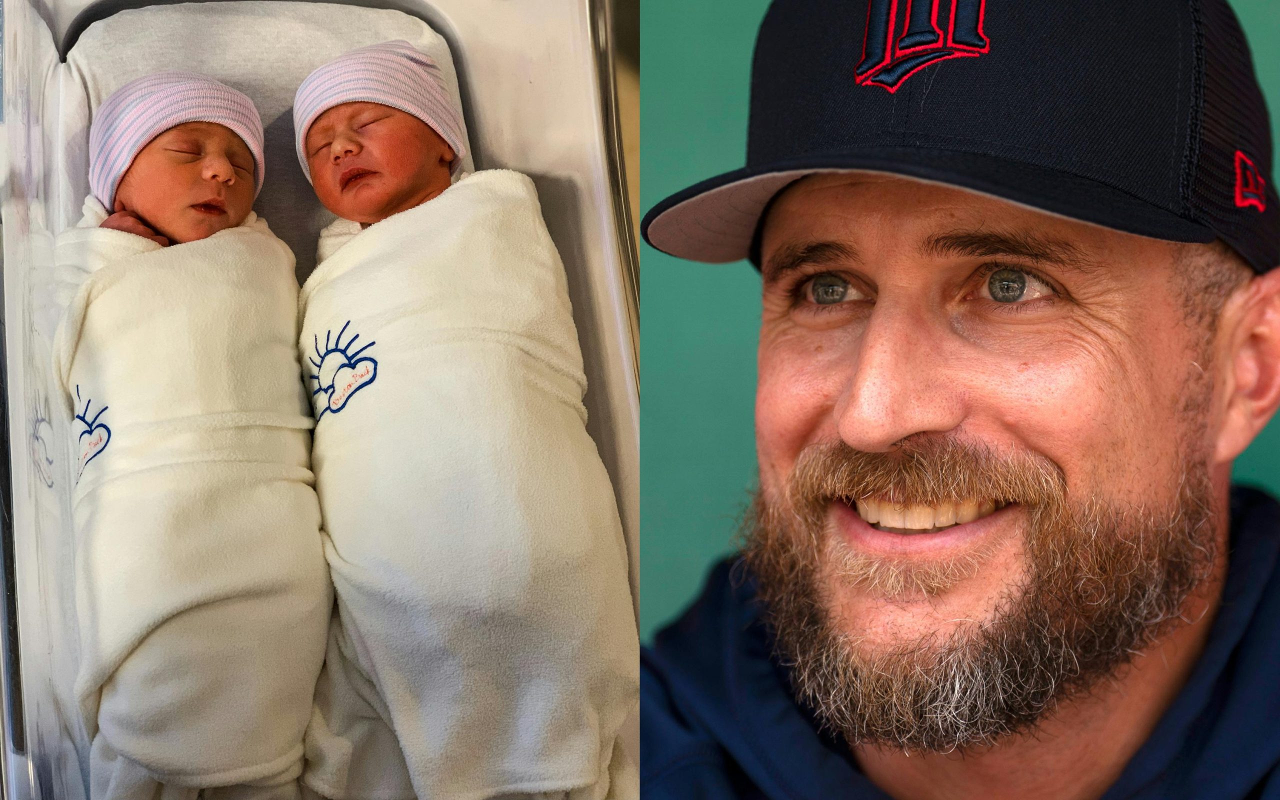 GOOD NEWS: As the Manager of Minnesota Twins Rocco Baldelli welcome his two new born babiesfor…………..