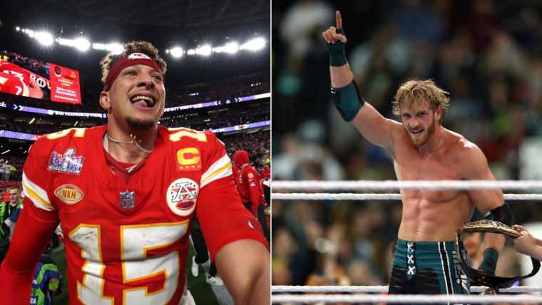 VIEW: During Monday Night Raw on WWE, Patrick Mahomes assists Logan Paul in cheating.Regarding…