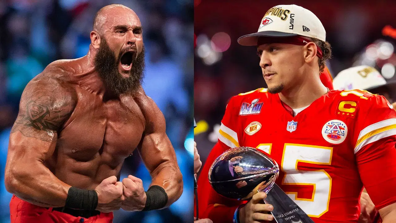 Breaking News: The Match Between Patrick Mahomes And Braun Strowman Has Been cancelled Due To……