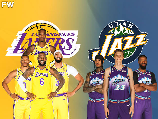 Just Now: The game between lakers vs Utah jazz postponed..