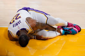 Sad News:leBron James had an injury..