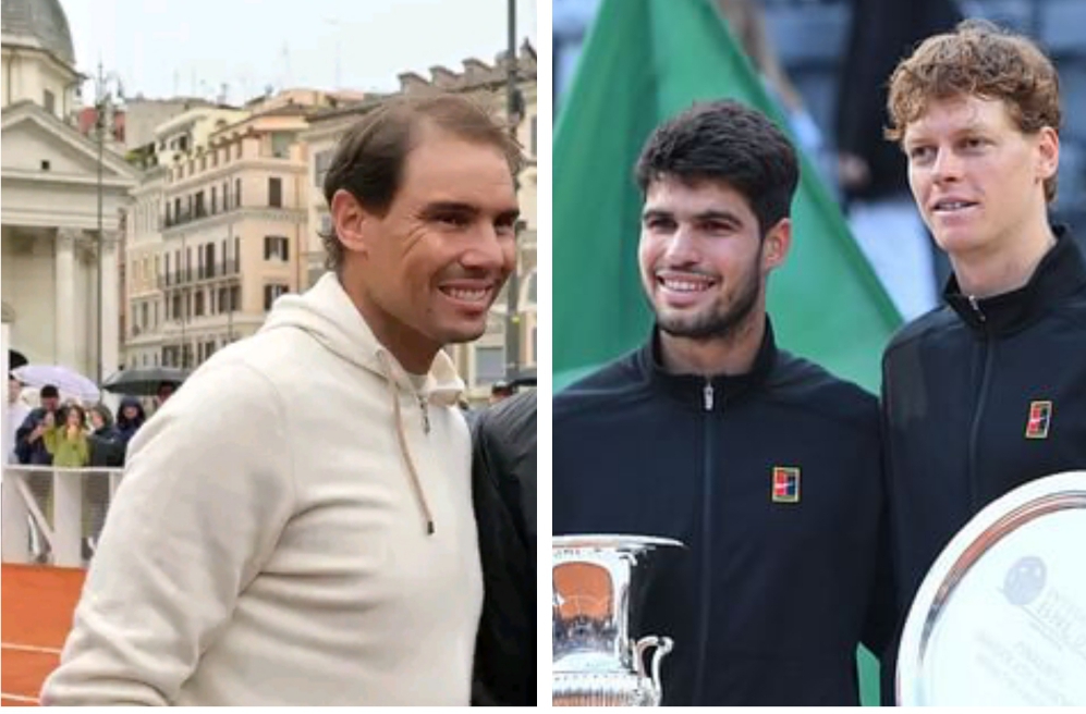 Rafael Nadal sends heartfelt message to Carlos Alcaraz after Italian Open final victory over Jannik Sinner